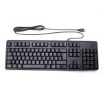 D257N, HY72P, G0DTX DELL USB Keyboard Siyah SLIM Türkçe QWERTY