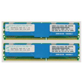 4GB (2X2GB) PC2-5300 667 MHz DELL PRECISION WORKSTATION 690 T5400 T7400 RAM MEMORY FBDIMM