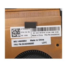 Lenovo ThinkPad T15g (20URS0BG00A9) CPU Heatsink Cooling Fan